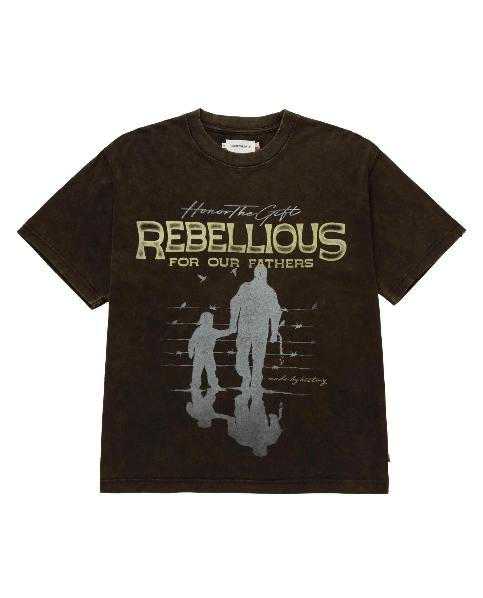 Honor The Gift Rebellious For Our Father Short Sleeve Tee