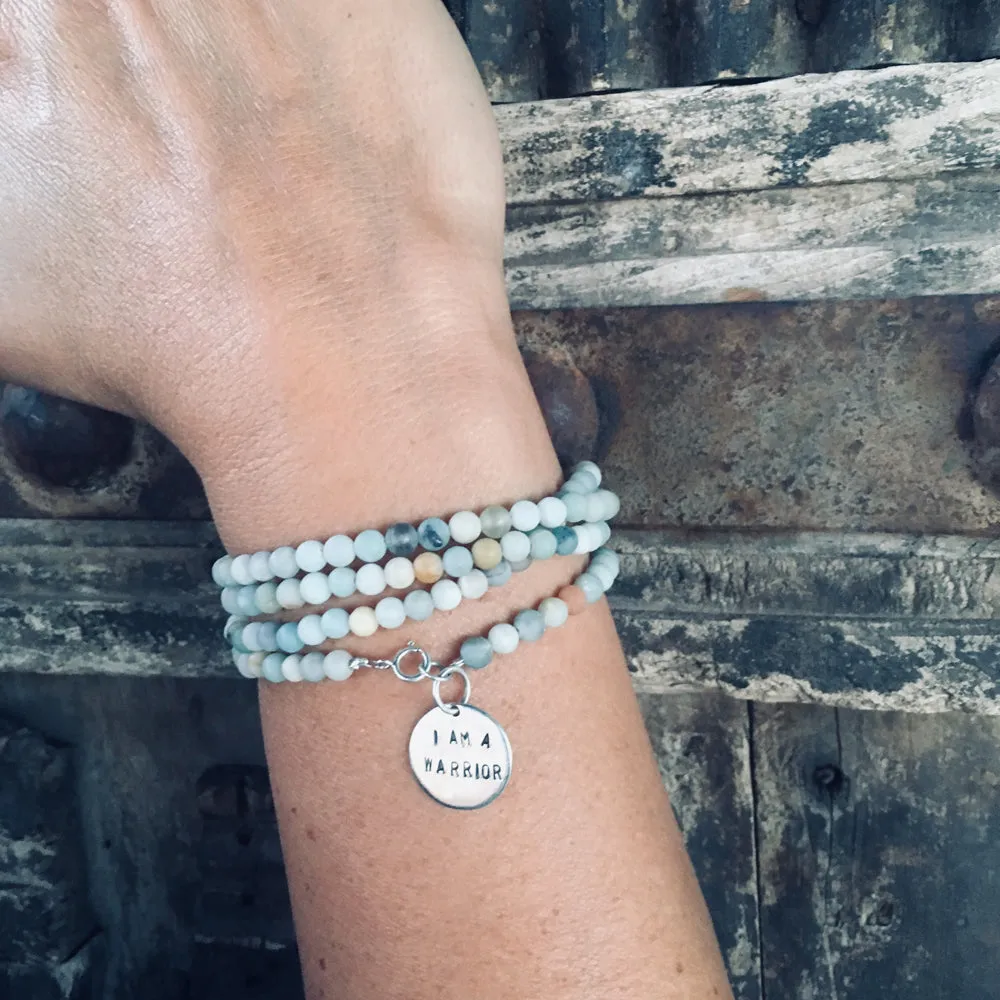 I am a ... - Affirmation Wrap Bracelet Combo: I am a Survivor, I am a Warrior, I am a Dreamer, I am Enough.