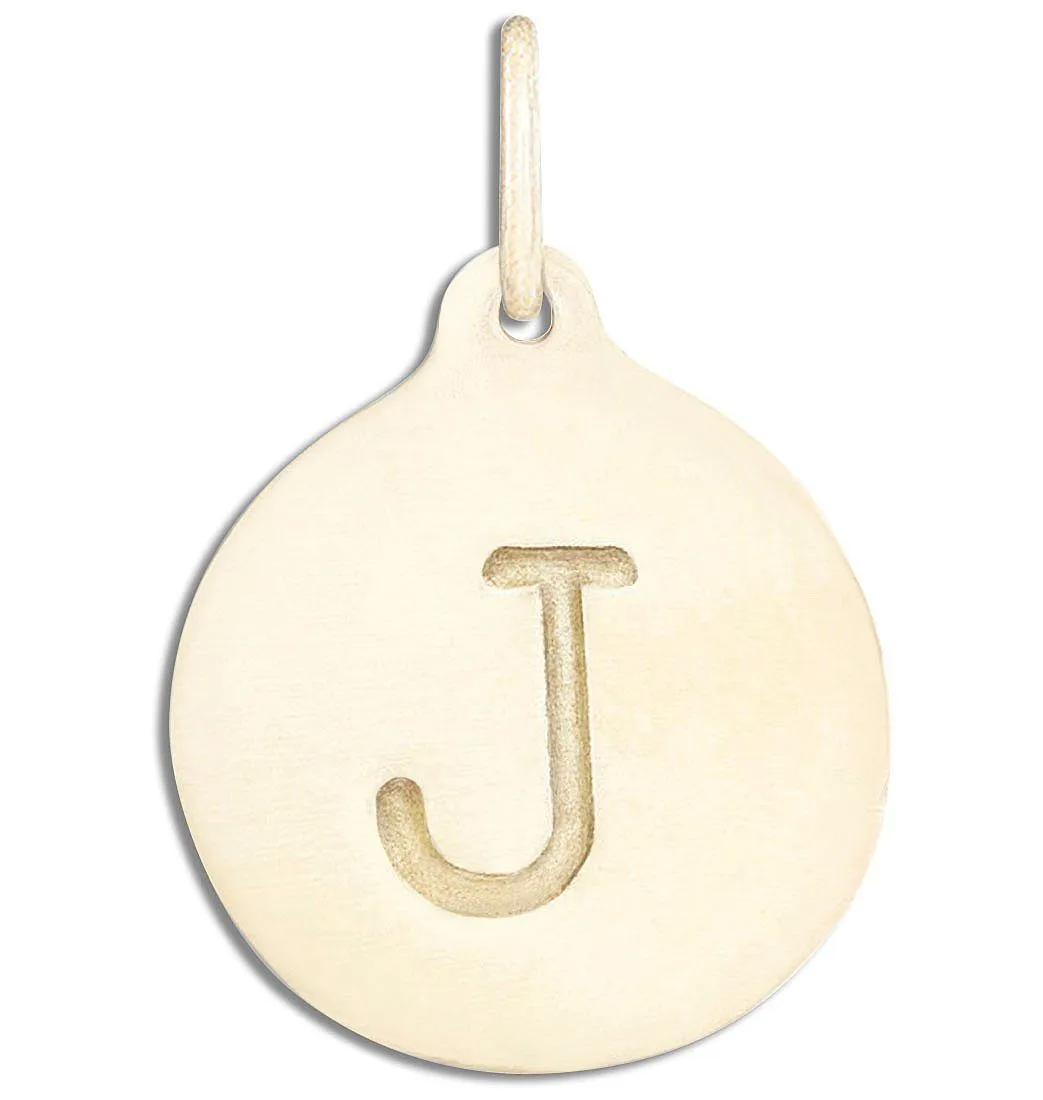 J Alphabet Charm