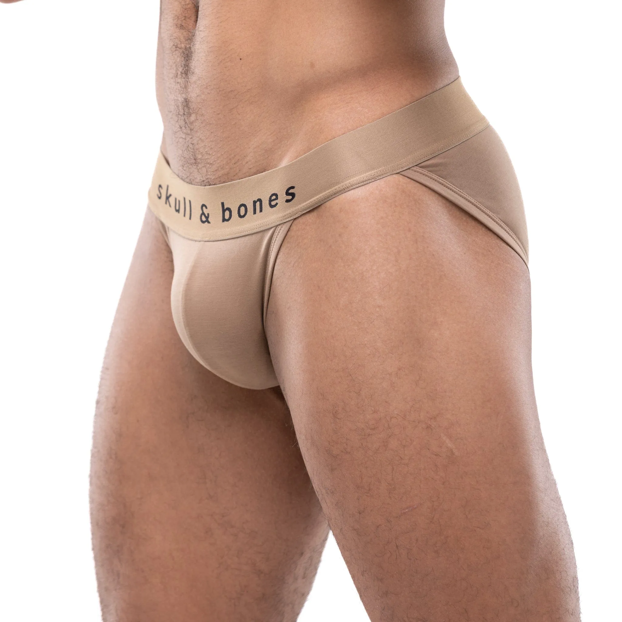 Just The Bones Sport Brief Tan