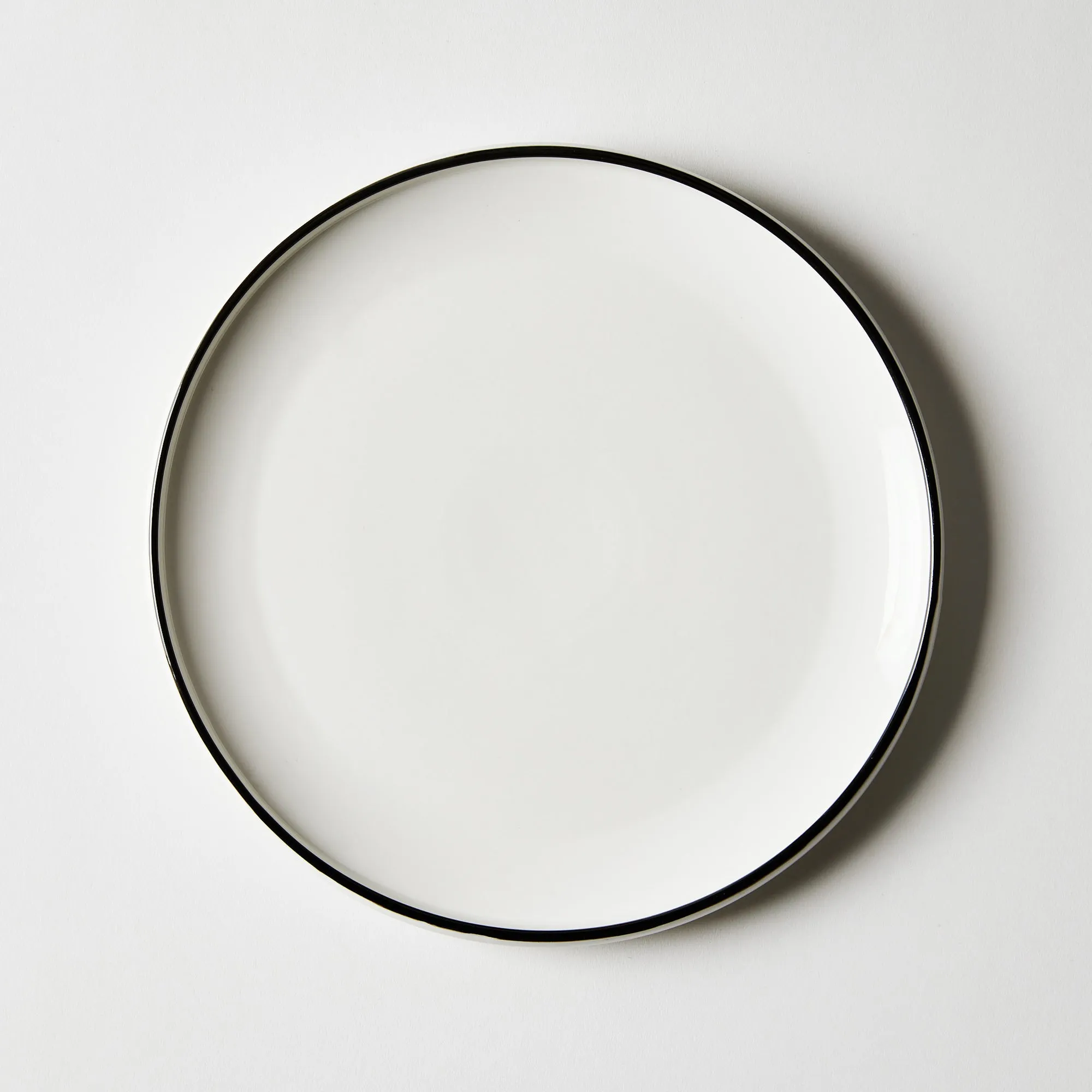 Kbenstyle II 4-Piece Porcelain Dinner Plate Set