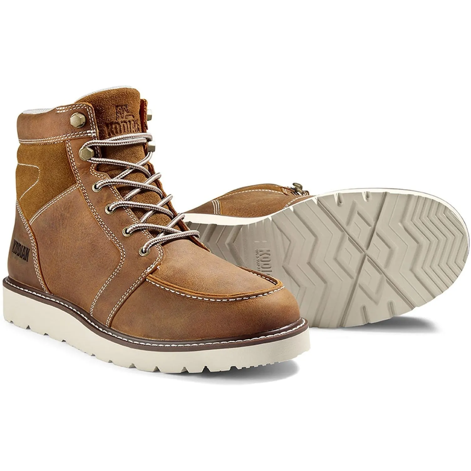 Kodiak Men's Mckinney Wedge 6 Work Boot -Wheat- 834NWT