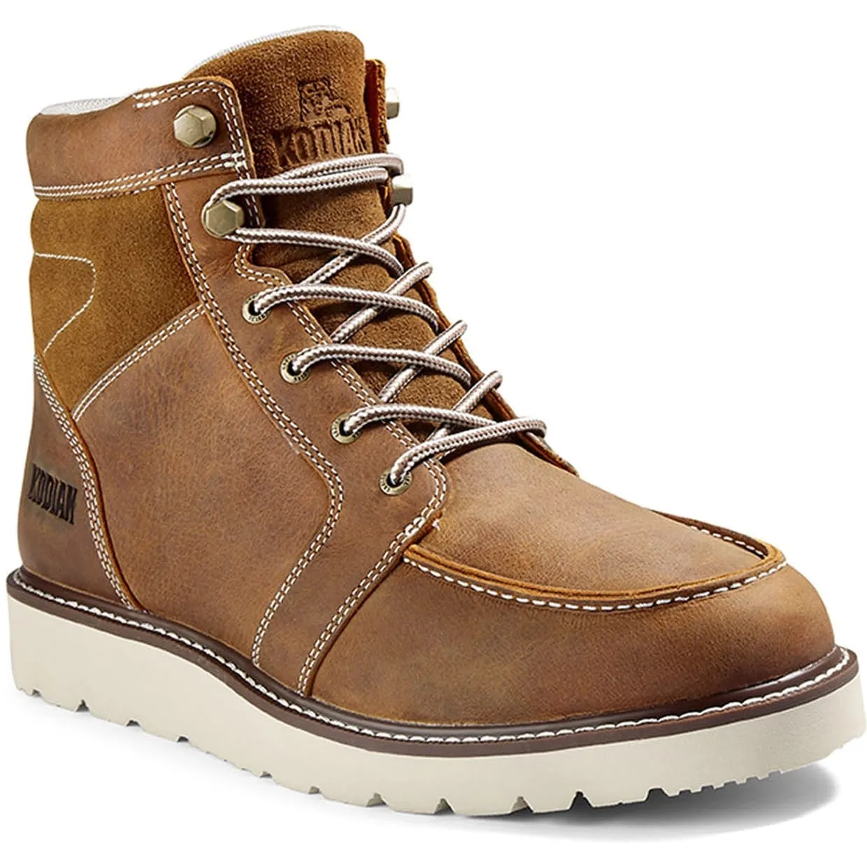 Kodiak Men's Mckinney Wedge 6 Work Boot -Wheat- 834NWT