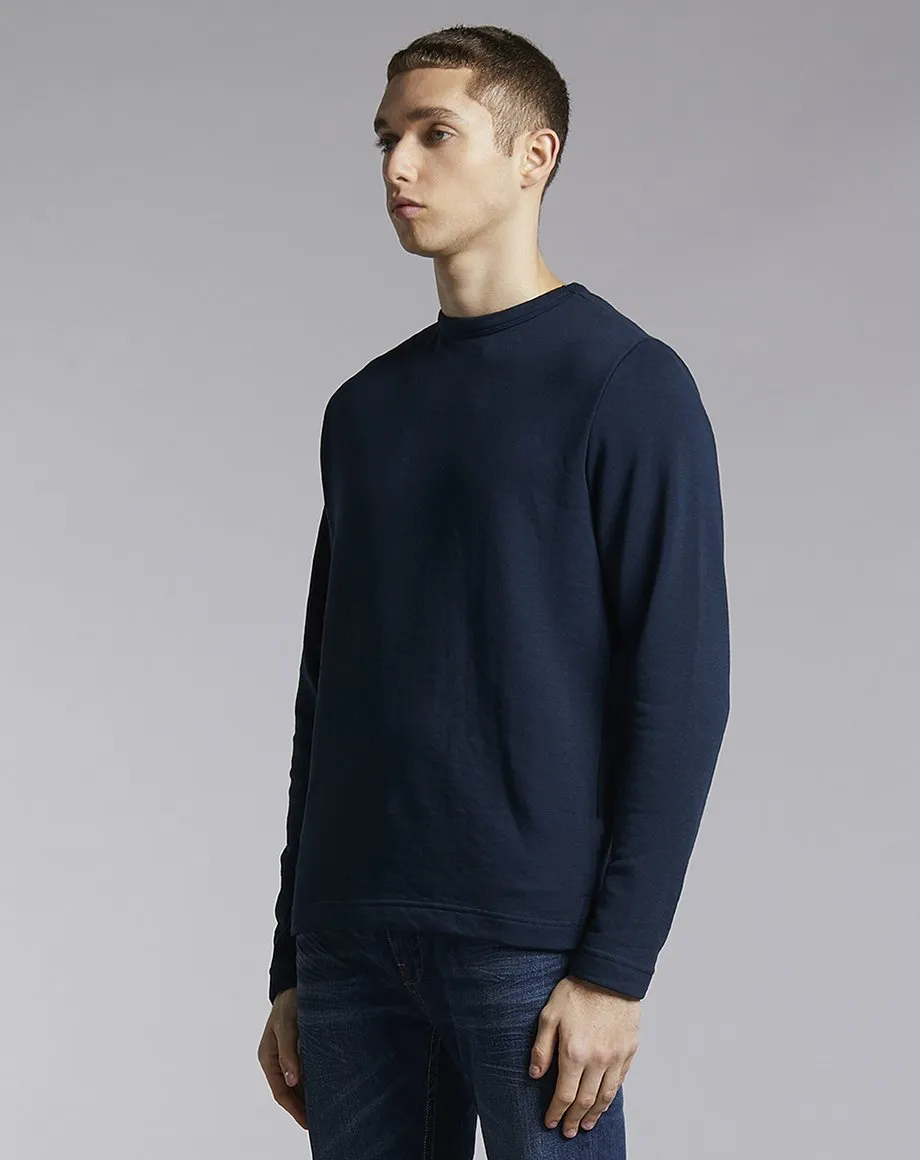 LAIRD HIGH NECK MENS SWEATSHIRT | NAVY