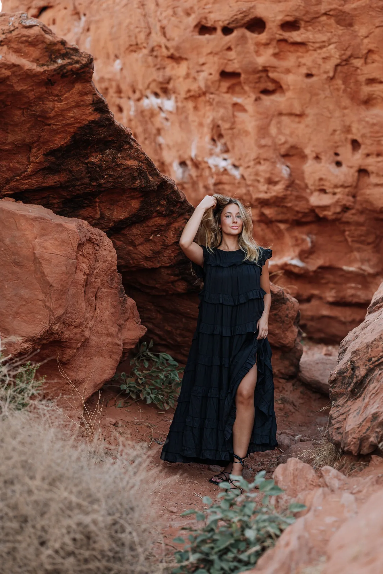 Laramie Dress in Black