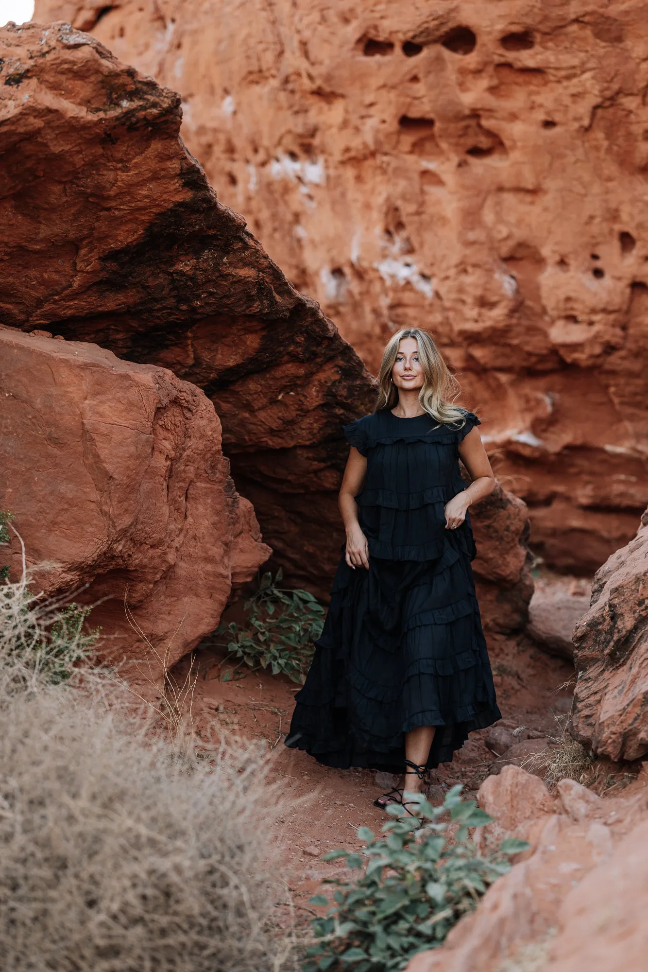 Laramie Dress in Black