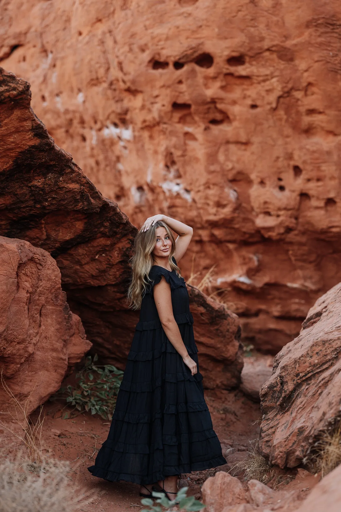 Laramie Dress in Black