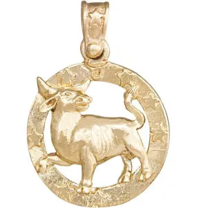 Large Taurus Zodiac Charm