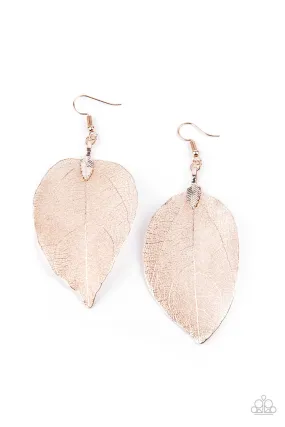 Leafy Legacy - Rose Gold Earring