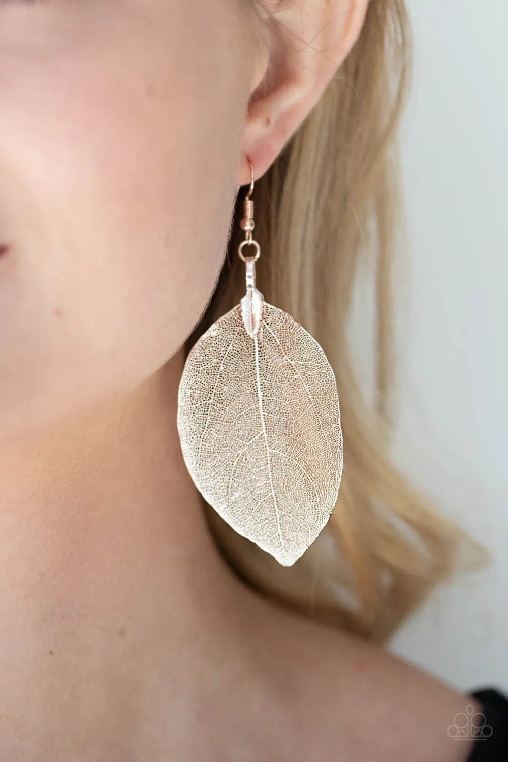 Leafy Legacy - Rose Gold Earring