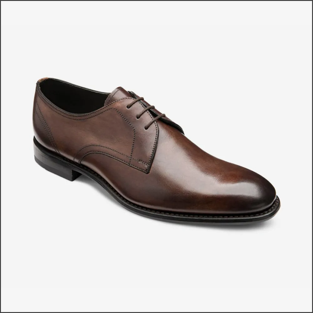 Loake Atherton Dark Brown Shoe*