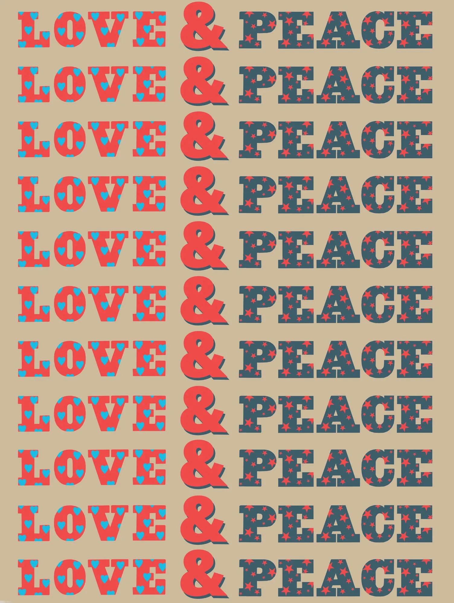 LOVE & PEACE WRAP