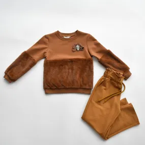 Lovely Brownies Girls Casual Set