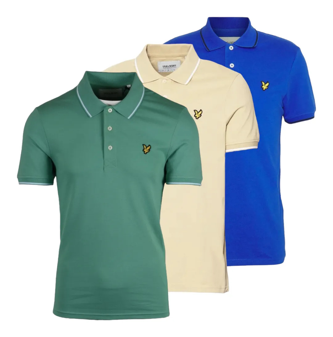 Lyle and Scott Tipped Polo Shirt