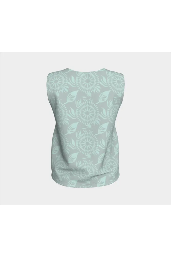 Mandala Mint tank top