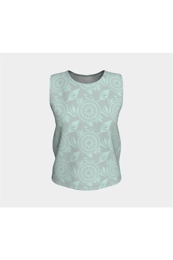 Mandala Mint tank top