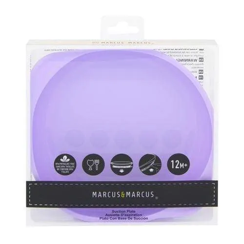 Marcus & Marcus Silicone Suction Plate Purple