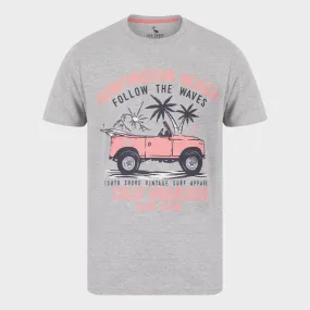 Mens Follow The Waves T-Shirt