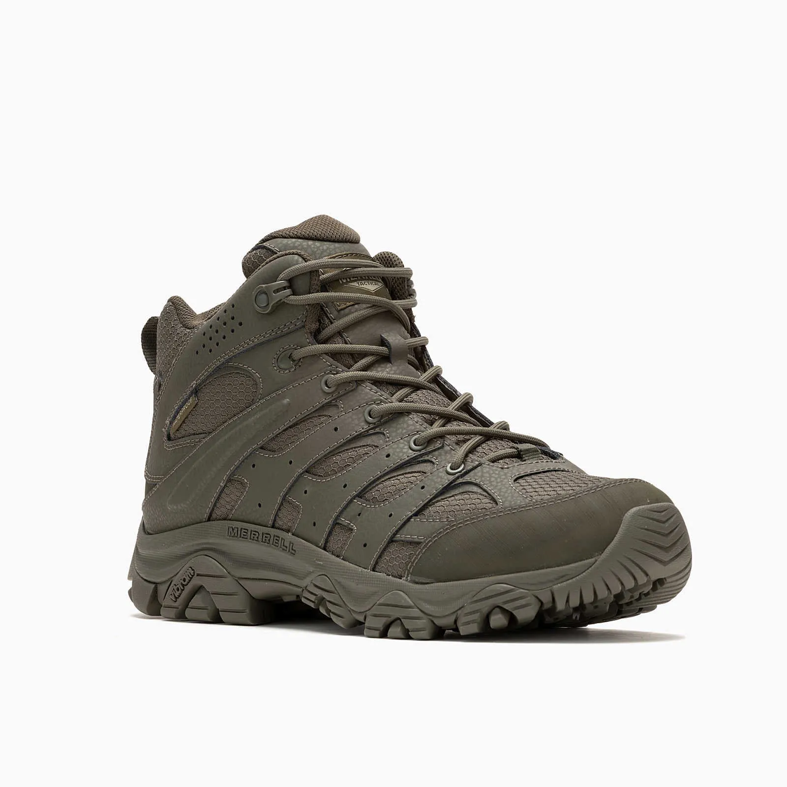 Moab 3 Mid Men's Tactical Work Boots Wp Tactical Dark Olive