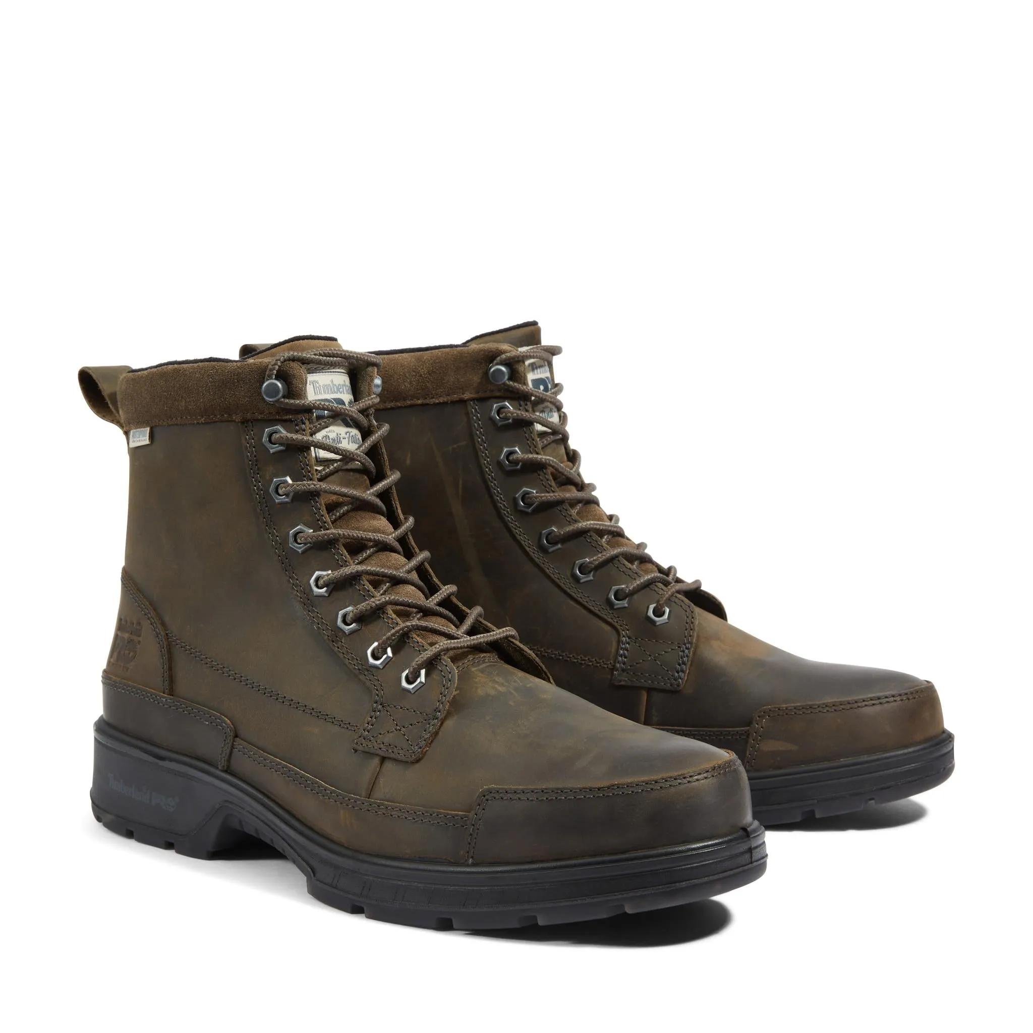 Nashoba Ek  6 Inch Composite-Toe Waterproof Work Boot Brown