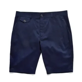 Navy Twill Shorts