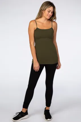 Olive Solid Cami