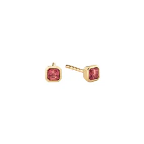 Petite Dahlia Asscher Studs