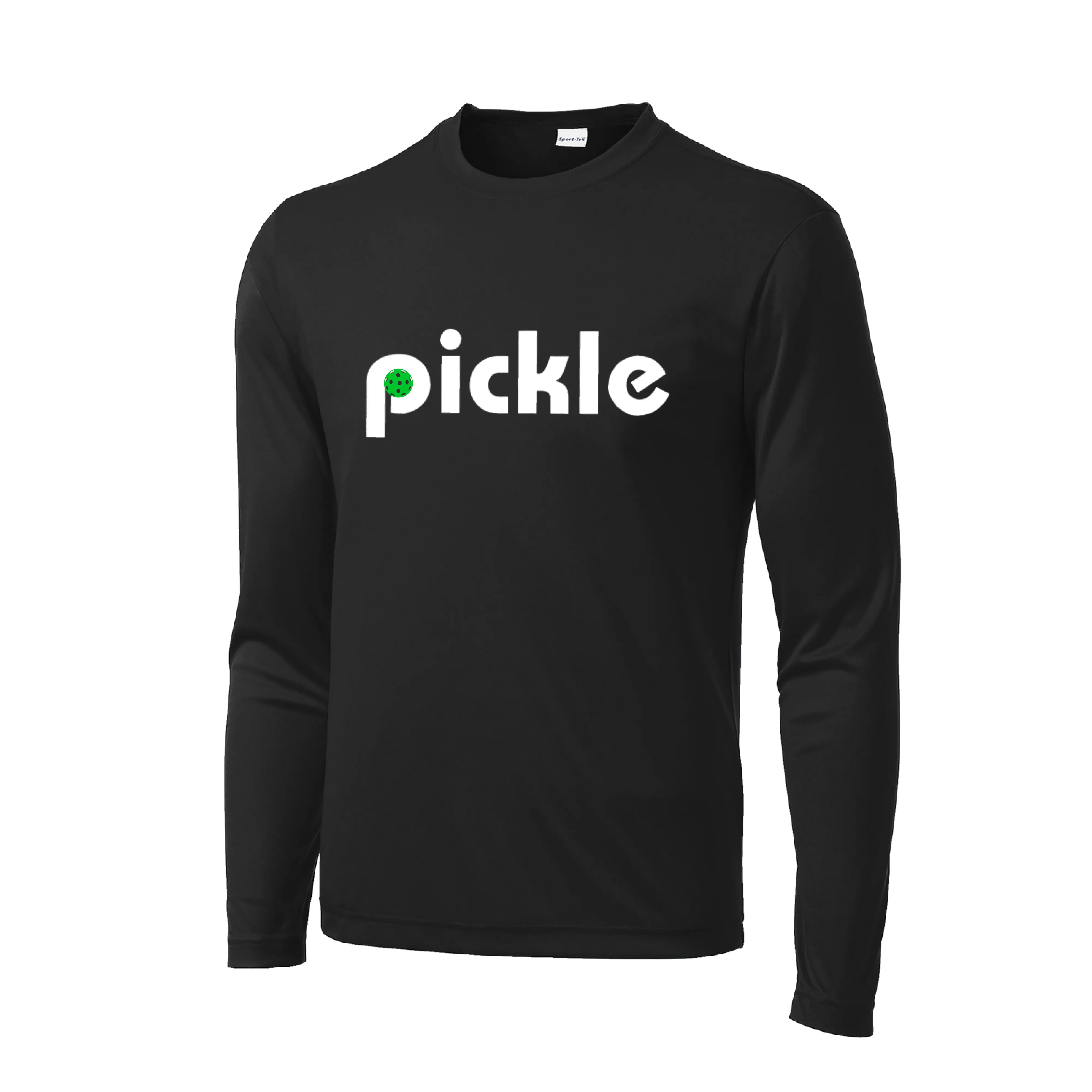 Pickle (Customizable) | Men's Long Sleeve Athletic Shirt | 100% Polyester