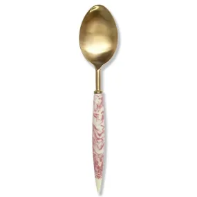 Pink Marble Serving Spoon