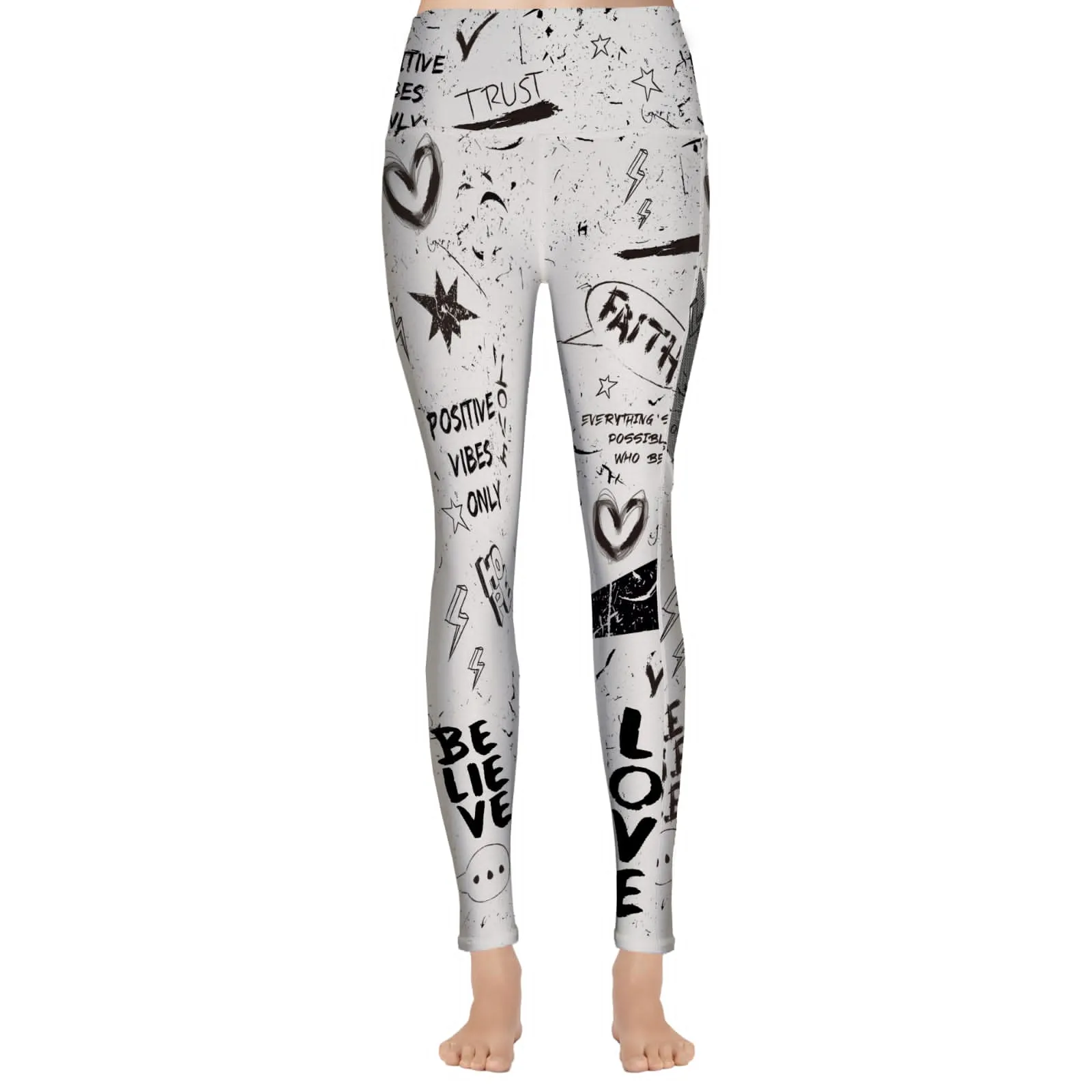 Positive Vibes Pocket Legging