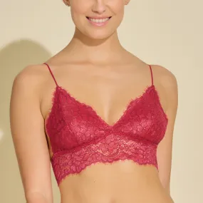 Pret A Porter Bralette in Fragolino/Vin Brule