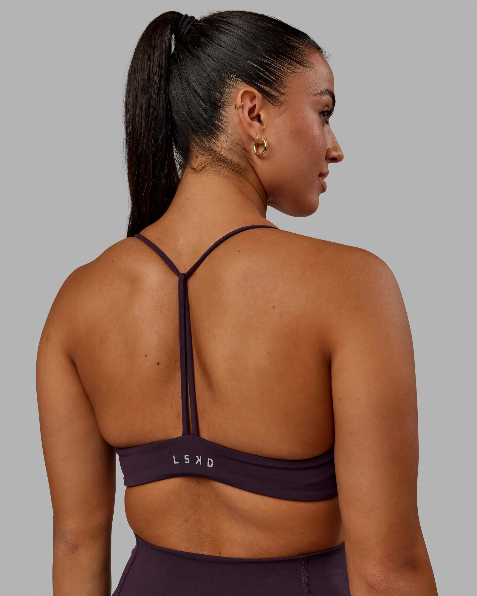 Progression Sports Bra - Midnight Plum