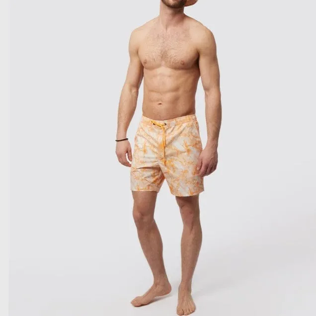 Psycho Bunny Hempstead Swim Trunk (Orange Soda) B6W111Y1PO