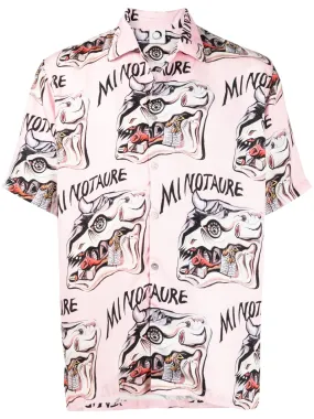 "Minotaure" Short-Sleeve Shirt