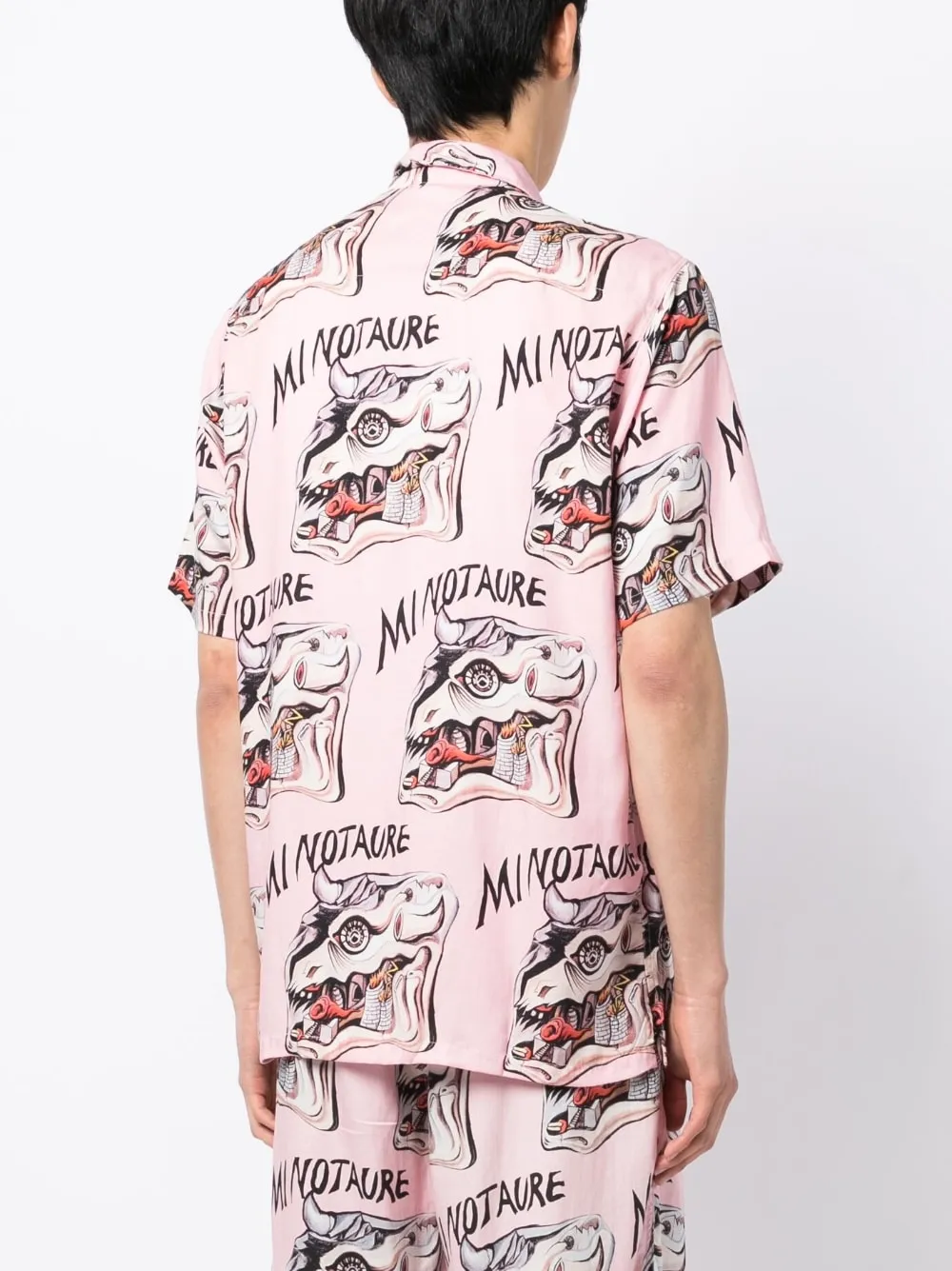 "Minotaure" Short-Sleeve Shirt