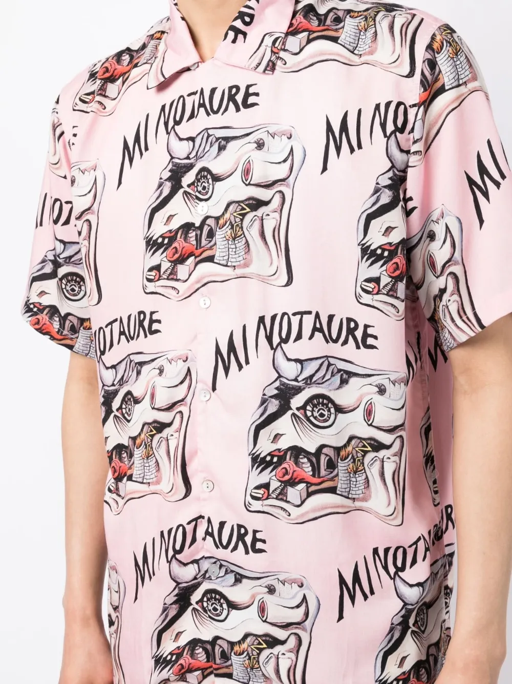 "Minotaure" Short-Sleeve Shirt