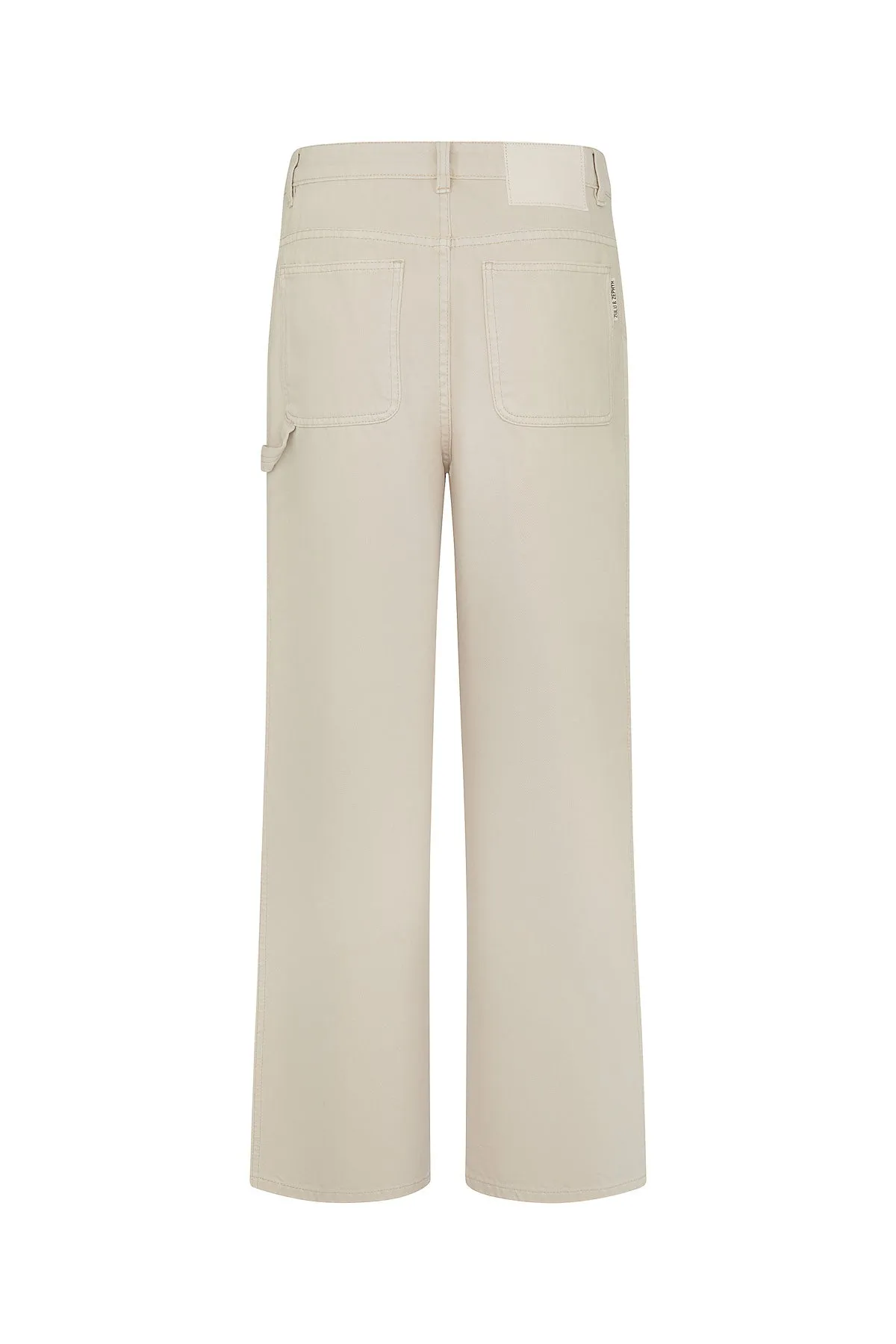 Recycled Cotton Utility Jean - Camel