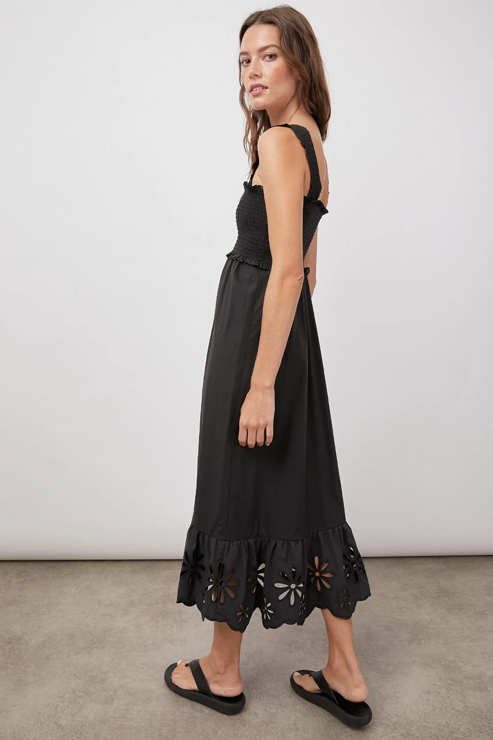 Rumi Cotton Eyelet Dress