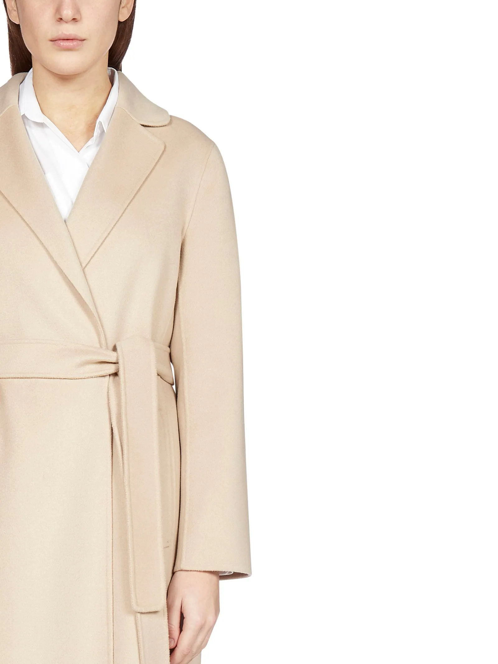 'S Max Mara Pauline Belted Wrap Coat