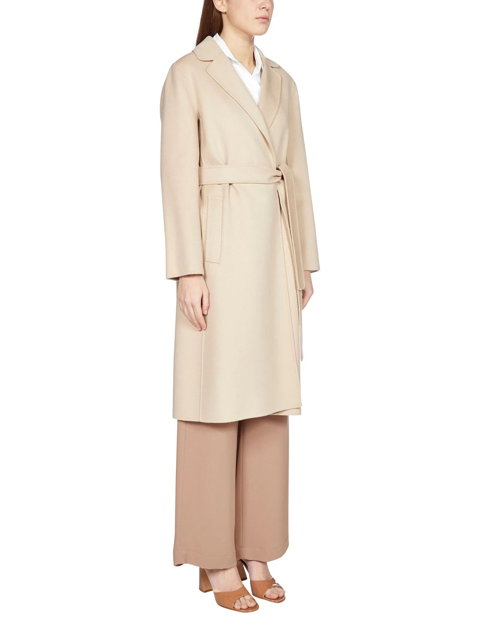 'S Max Mara Pauline Belted Wrap Coat