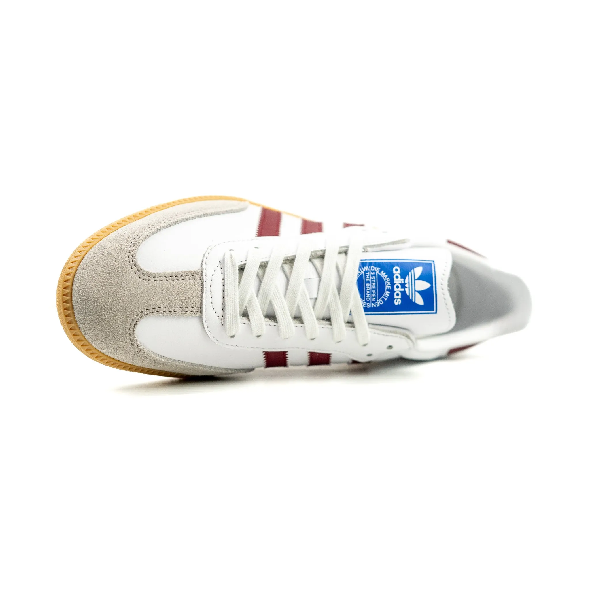 SAMBA OG WHITE | BURGUNDY | GUM