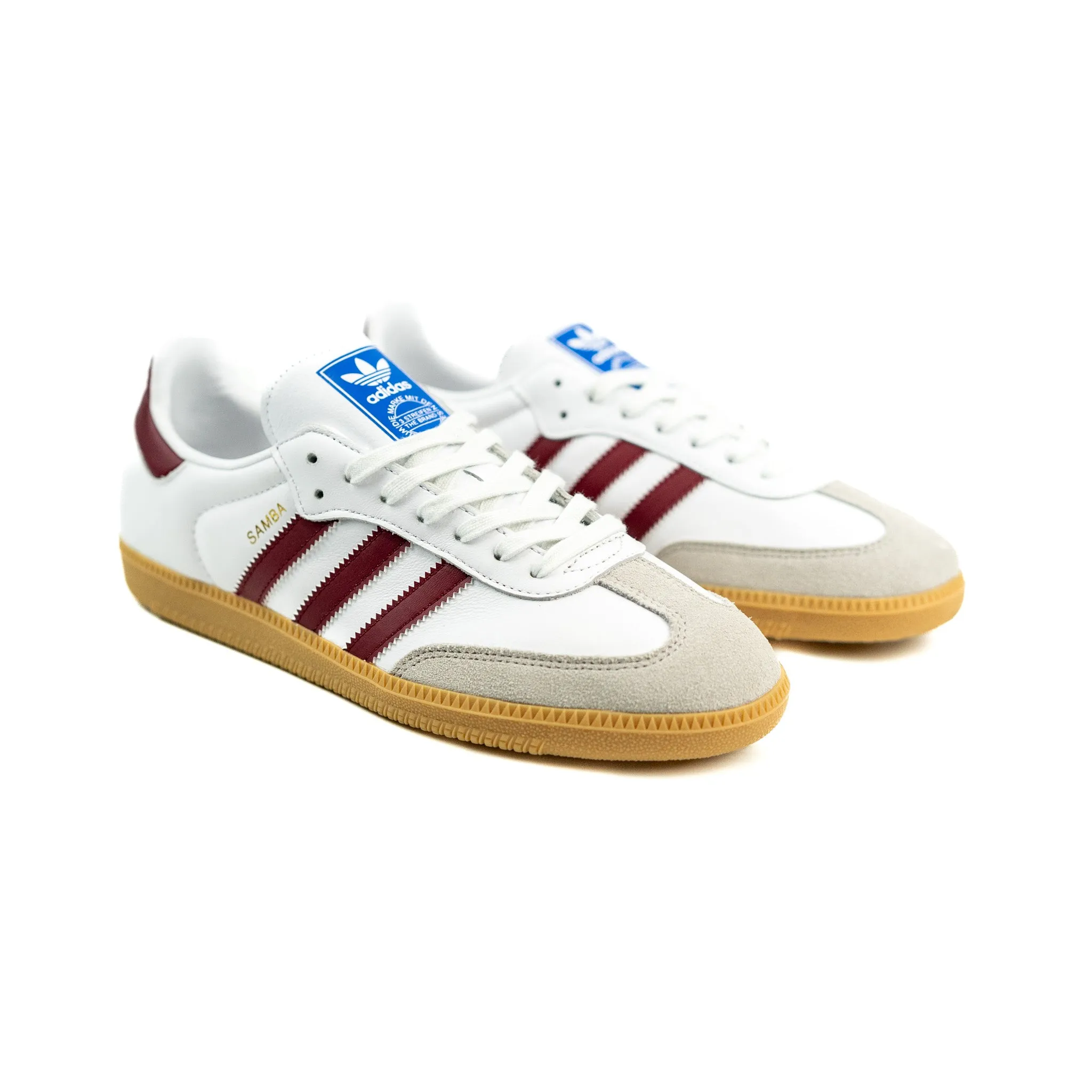 SAMBA OG WHITE | BURGUNDY | GUM