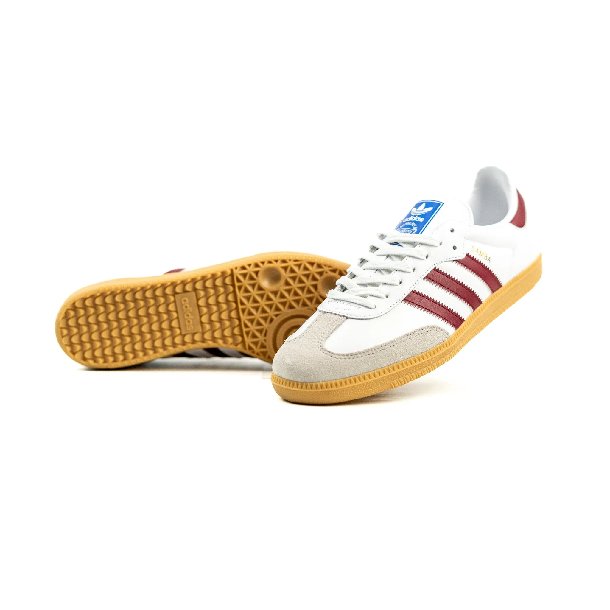 SAMBA OG WHITE | BURGUNDY | GUM