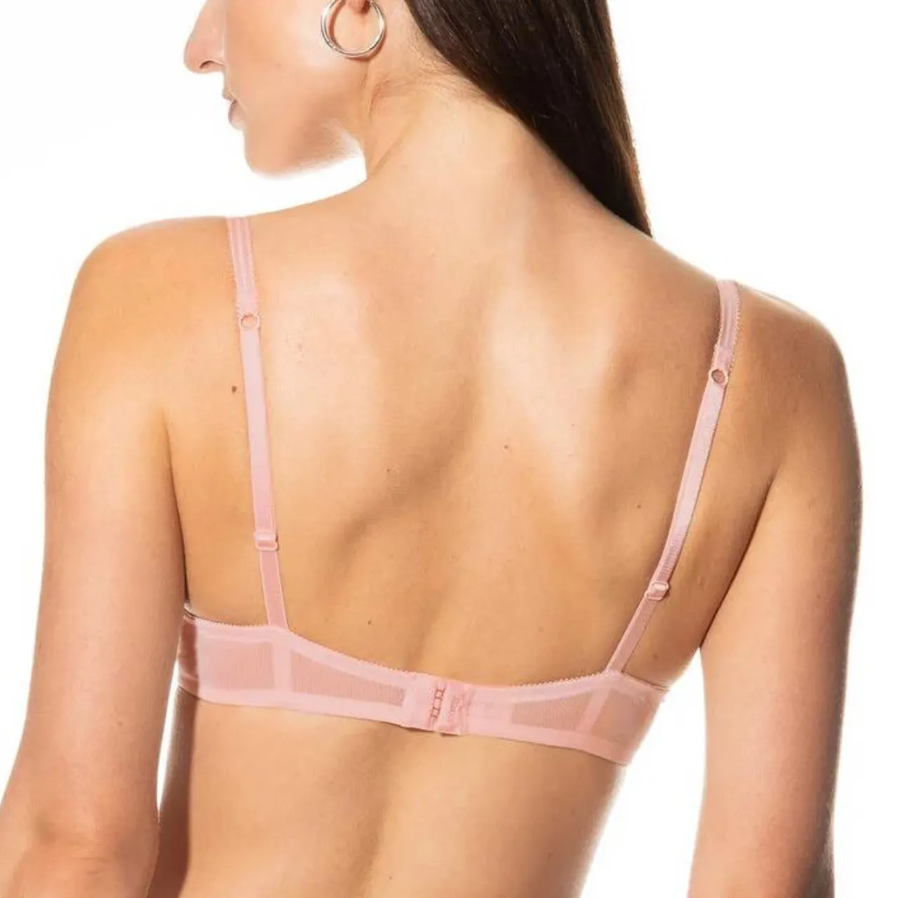 Serie Delightful Balconette Bra in Bonbon Pink