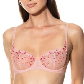 Serie Delightful Balconette Bra in Bonbon Pink