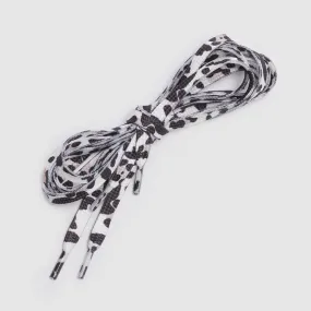 Shoelace Snow Leopard Polyester