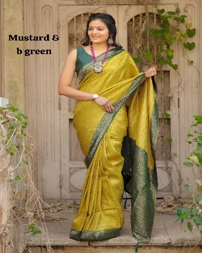 Soft Silk Rich Jacquard Work Saree