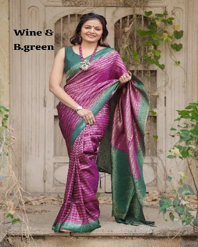 Soft Silk Rich Jacquard Work Saree