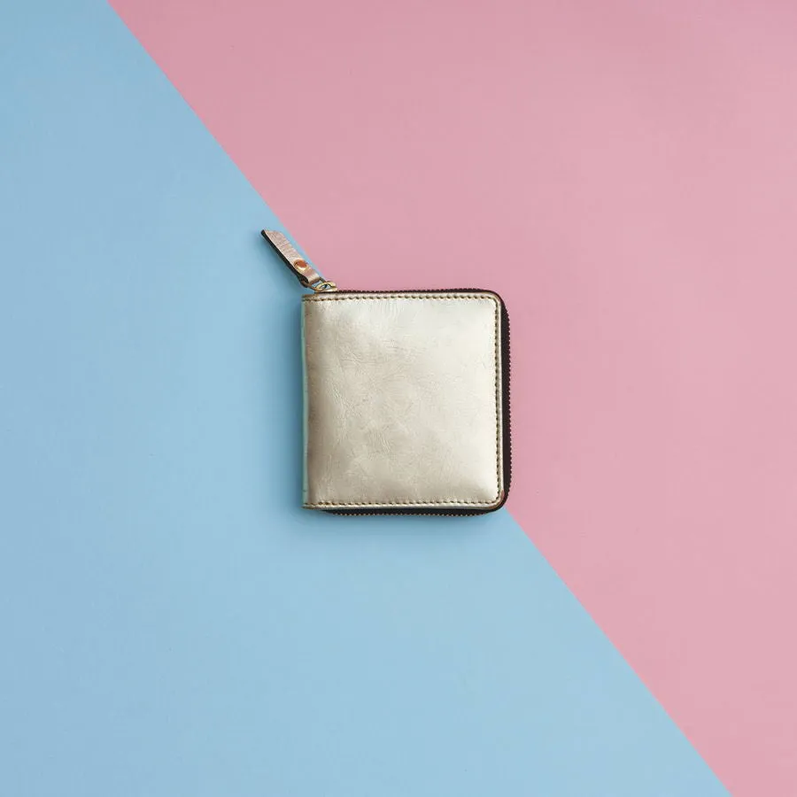 Square Leather Purse