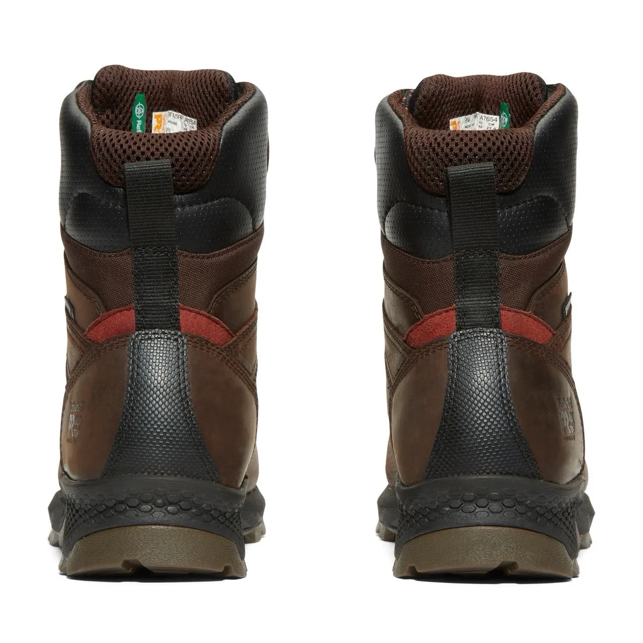 Titan EV 8 Inch Composite-Toe Waterproof Insulated Work Boot Brown